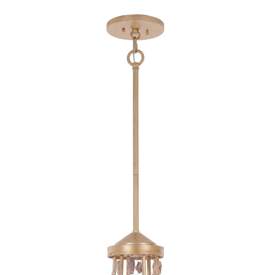 Savoy House - 1-8403-6-342 - Six Light Chandelier - Leanne - Chandon