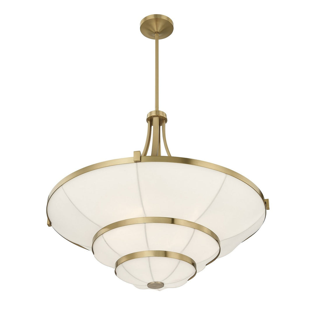 Savoy House - 1-9152-4-322 - Four Light Chandelier - Constantine - Warm Brass