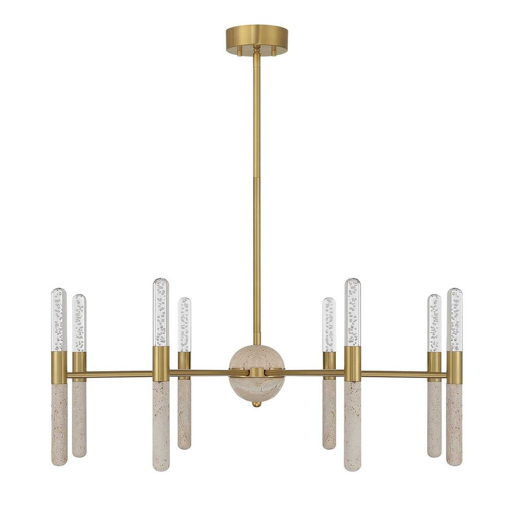 Savoy House - 1-9716-8-322 - LED Chandelier - Linden - Warm Brass