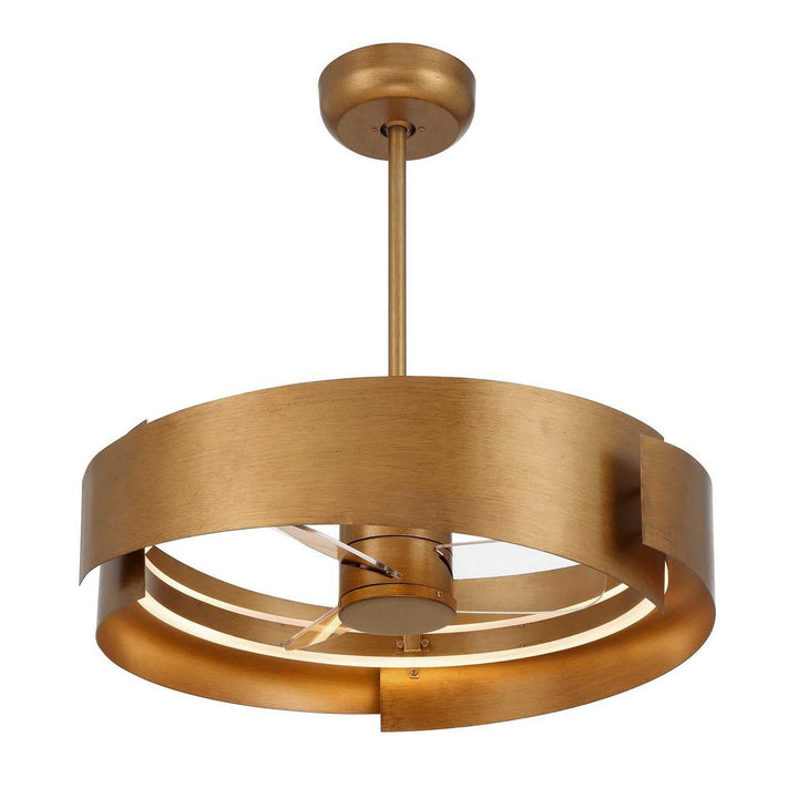 Savoy House - 28-FD-455-54 - LED Fan D'Lier - Amiena - Gold Patina