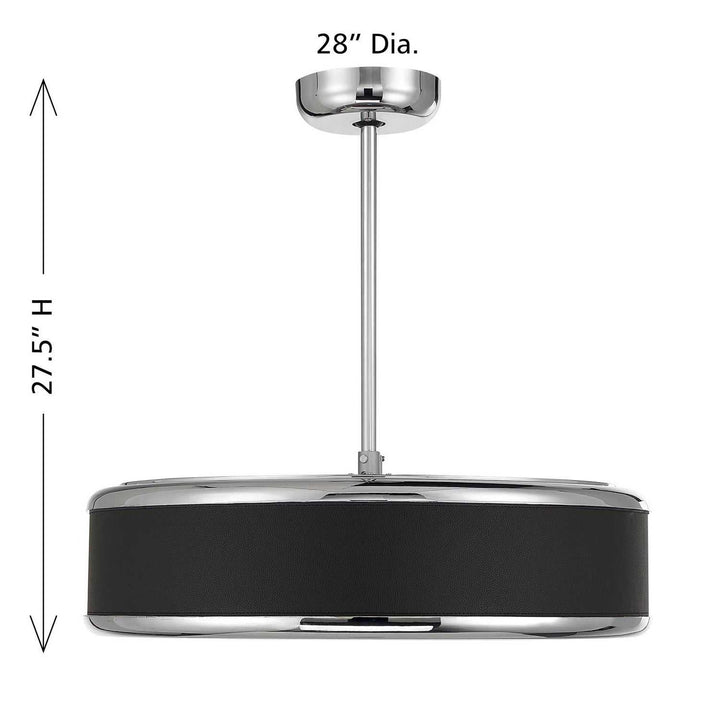 Savoy House - 28-FD-485-109 - LED Fan D'Lier - Archer - Polished Nickel