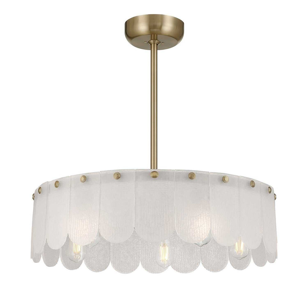 Savoy House - 28-FD-9802-127 - LED Fan D'Lier - Ashton - Noble Brass