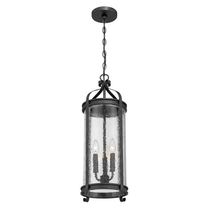 Savoy House - 5-110-337 - Three Light Outdoor Hanging Lantern - Preston - Iron Oxide