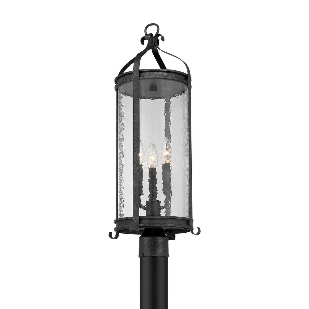 Savoy House - 5-115-337 - Three Light Outdoor Post Lantern - Preston - Iron Oxide
