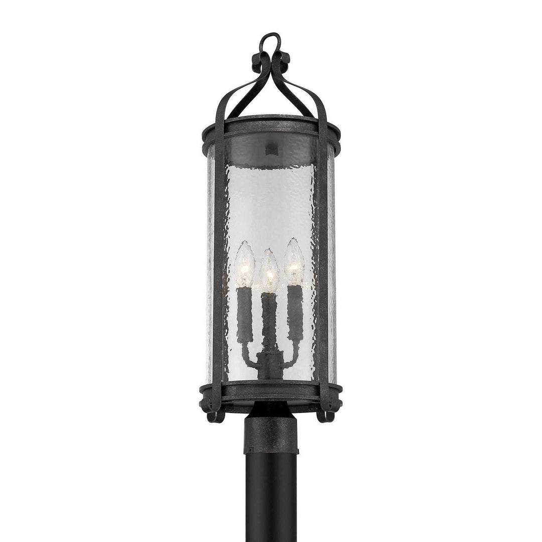 Savoy House - 5-115-337 - Three Light Outdoor Post Lantern - Preston - Iron Oxide