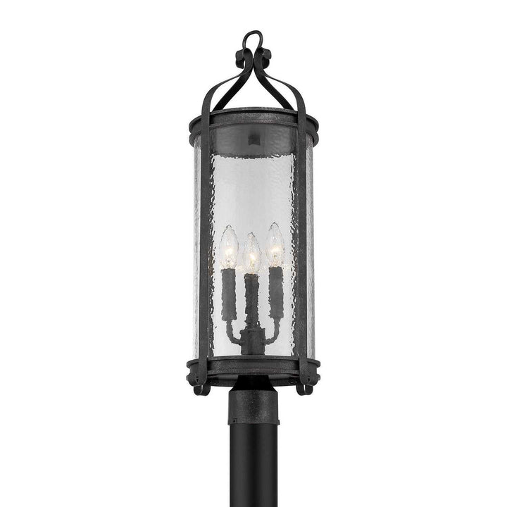 Savoy House - 5-115-337 - Three Light Outdoor Post Lantern - Preston - Iron Oxide