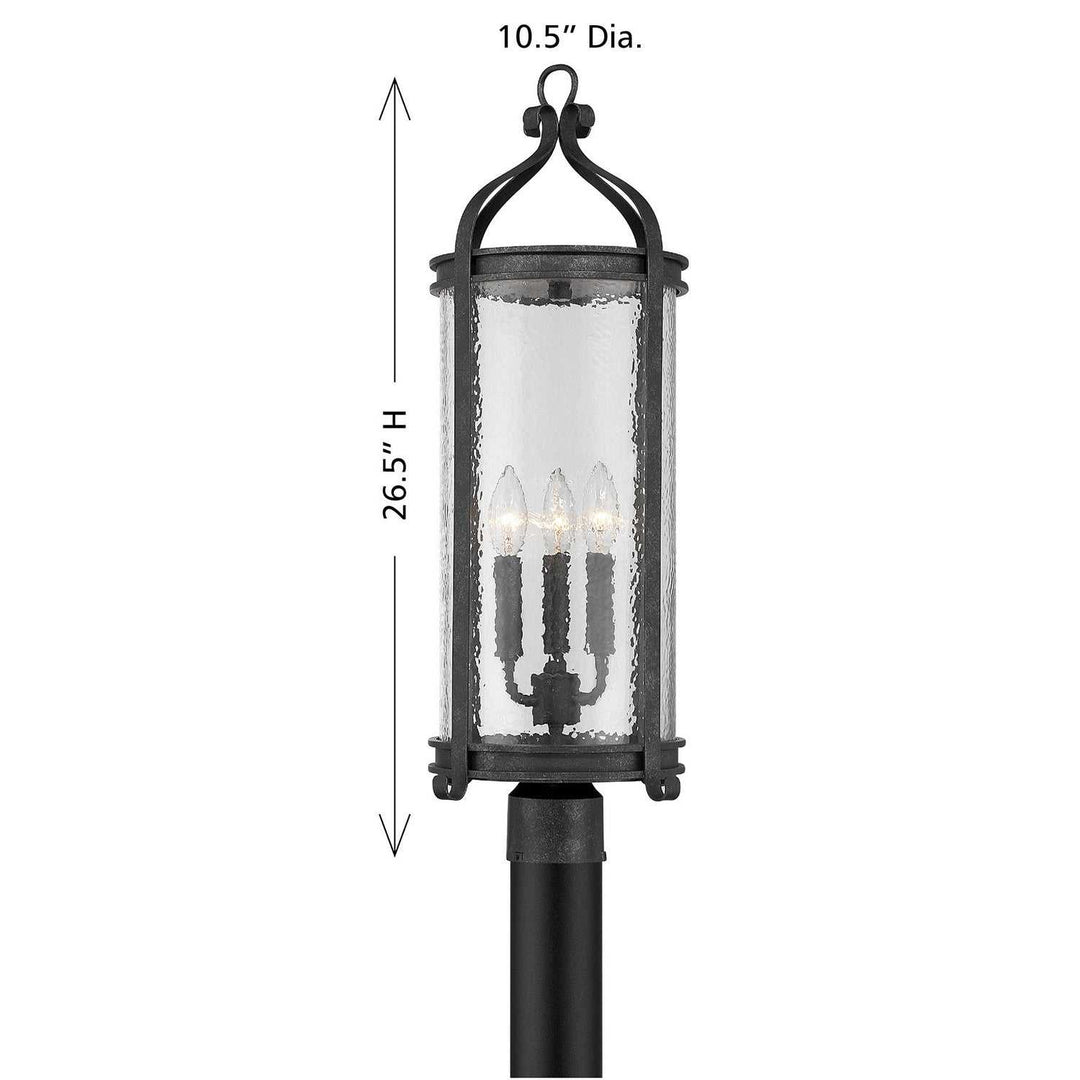 Savoy House - 5-115-337 - Three Light Outdoor Post Lantern - Preston - Iron Oxide