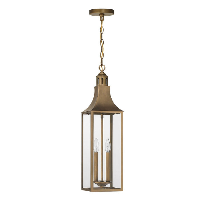 Savoy House - 5-220-273 - Two Light Outdoor Hanging Lantern - Lancaster - Atlas Bronze