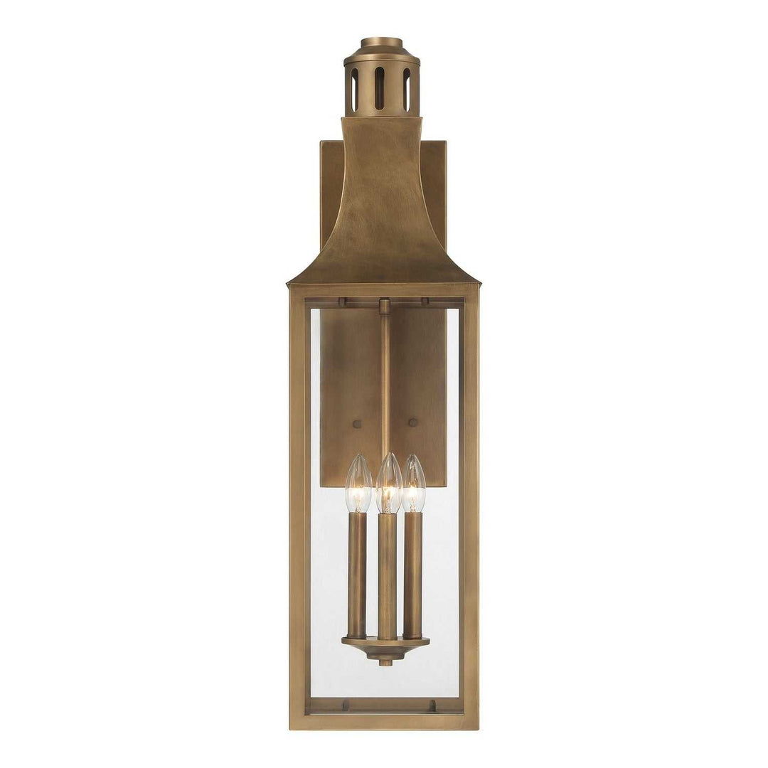 Savoy House - 5-222-273 - Two Light Outdoor Wall Lantern - Lancaster - Atlas Bronze