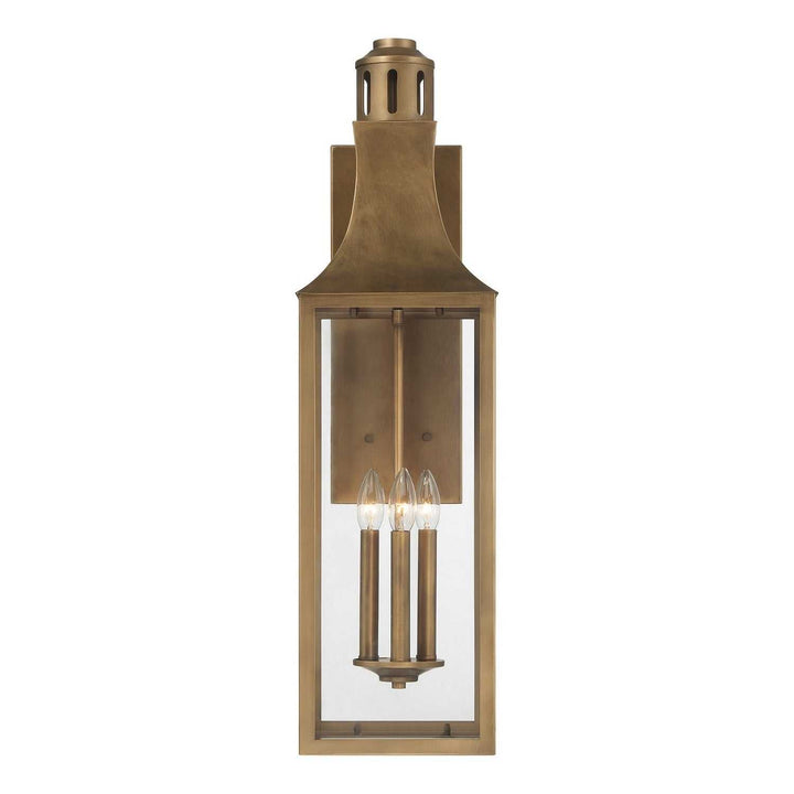Savoy House - 5-222-273 - Two Light Outdoor Wall Lantern - Lancaster - Atlas Bronze