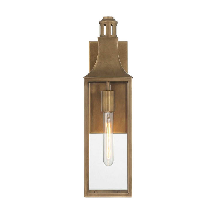 Savoy House - 5-223-273 - One Light Outdoor Wall Lantern - Lancaster - Atlas Bronze