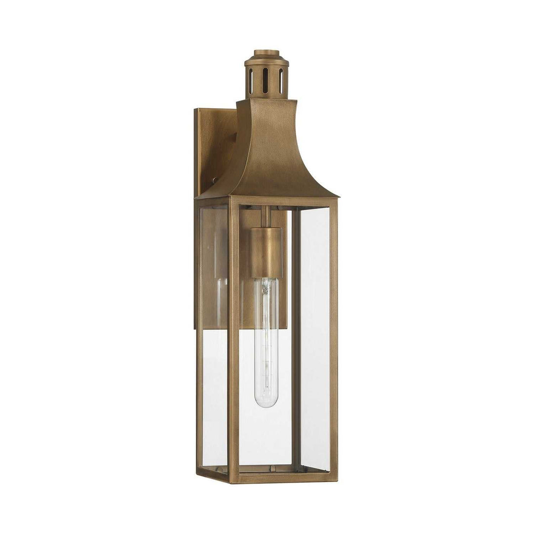 Savoy House - 5-223-273 - One Light Outdoor Wall Lantern - Lancaster - Atlas Bronze