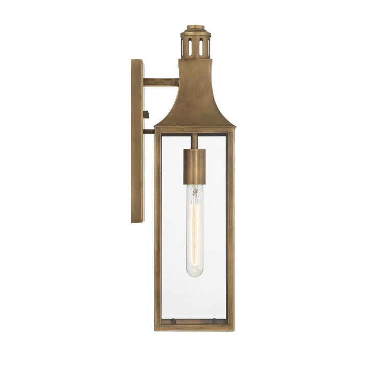 Savoy House - 5-223-273 - One Light Outdoor Wall Lantern - Lancaster - Atlas Bronze