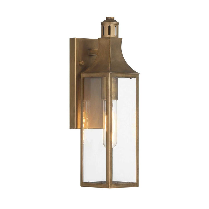 Savoy House - 5-224-273 - One Light Outdoor Wall Lantern - Lancaster - Atlas Bronze