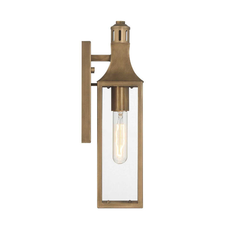 Savoy House - 5-224-273 - One Light Outdoor Wall Lantern - Lancaster - Atlas Bronze