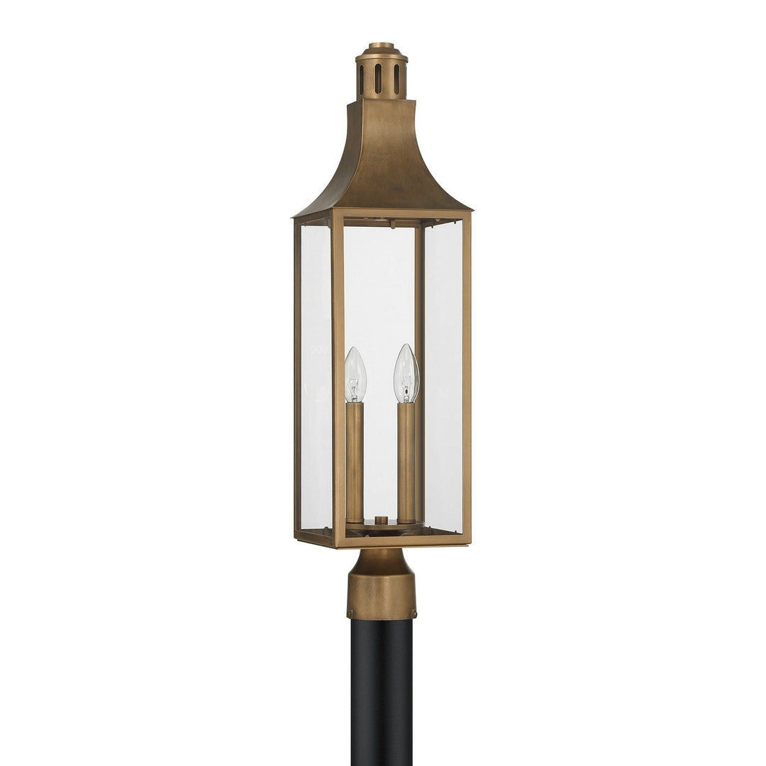 Savoy House - 5-225-273 - Two Light Outdoor Post Lantern - Lancaster - Atlas Bronze