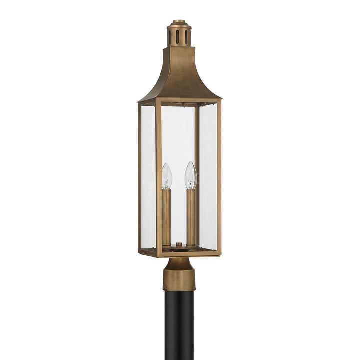 Savoy House - 5-225-273 - Two Light Outdoor Post Lantern - Lancaster - Atlas Bronze