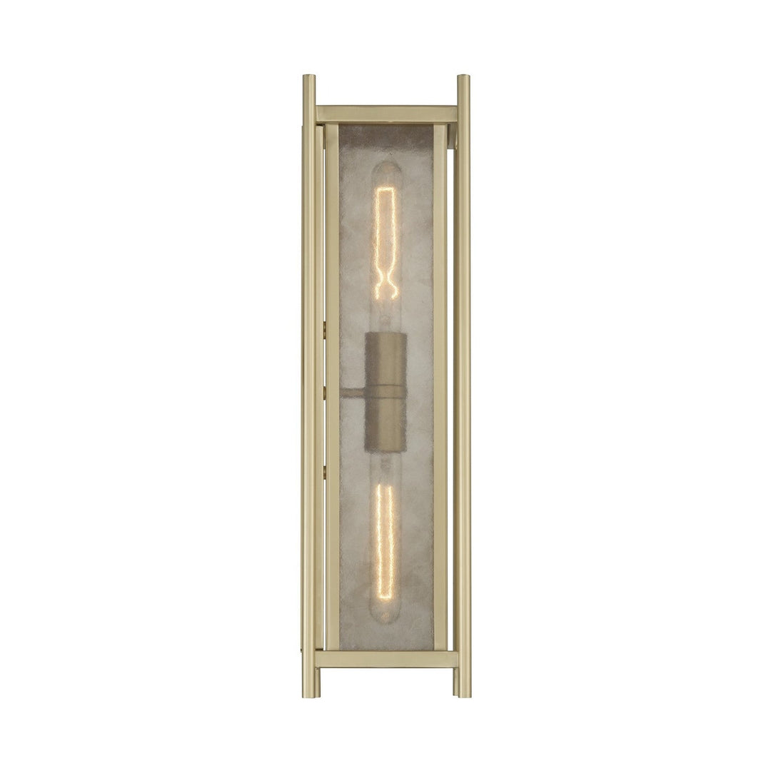 Savoy House - 5-3805-344 - Two Light Outdoor Wall Lantern - Jacobs - Serene Brass