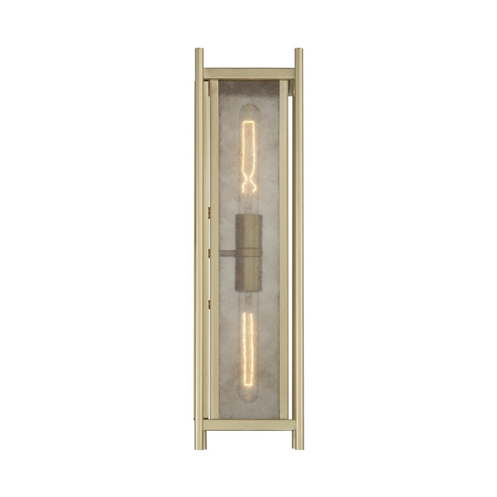 Savoy House - 5-3805-344 - Two Light Outdoor Wall Lantern - Jacobs - Serene Brass