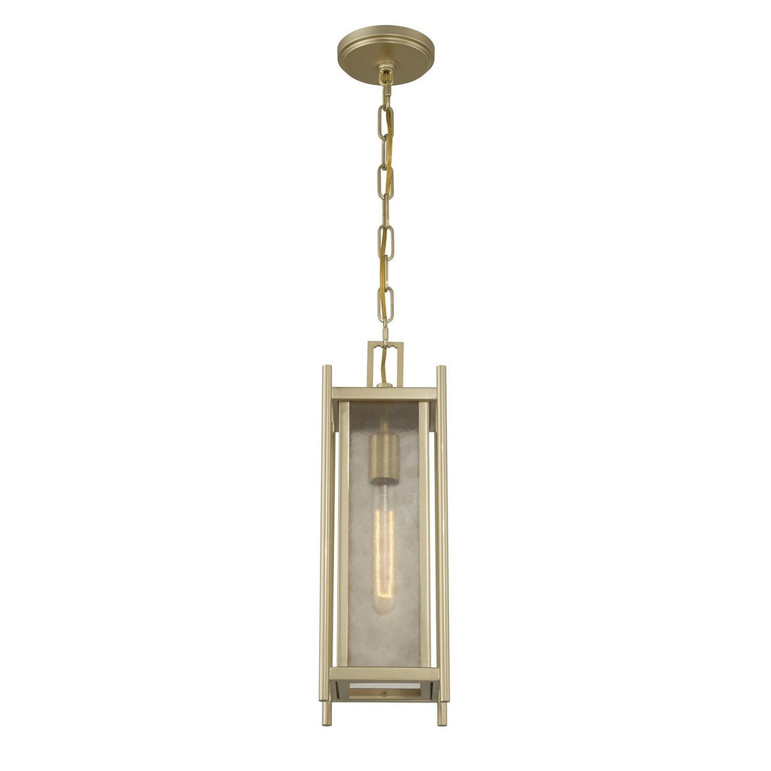 Savoy House - 5-3806-344 - One Light Outdoor Hanging Lantern - Jacobs - Serene Brass