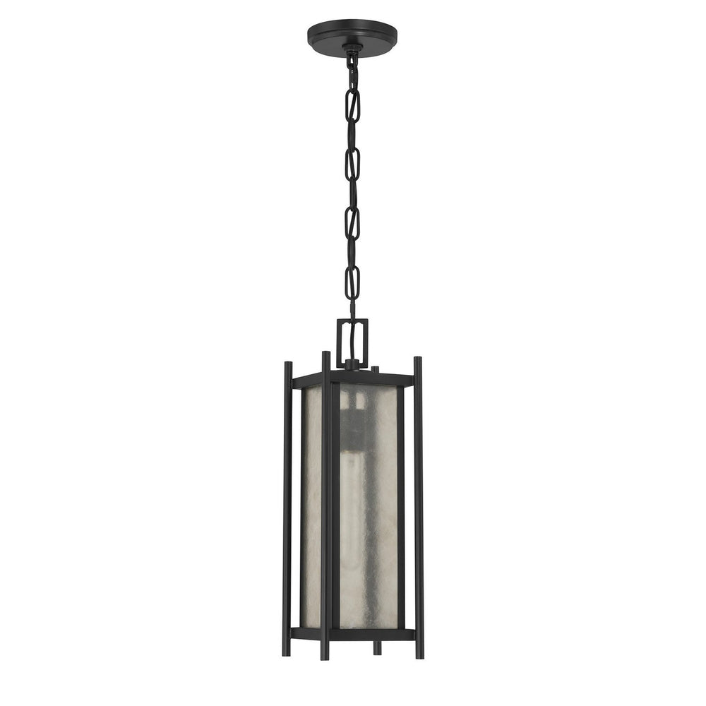 Savoy House - 5-3806-BK - One Light Outdoor Hanging Lantern - Jacobs - Matte Black