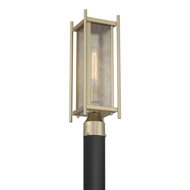 Savoy House - 5-3807-344 - One Light Outdoor Post Lantern - Jacobs - Serene Brass
