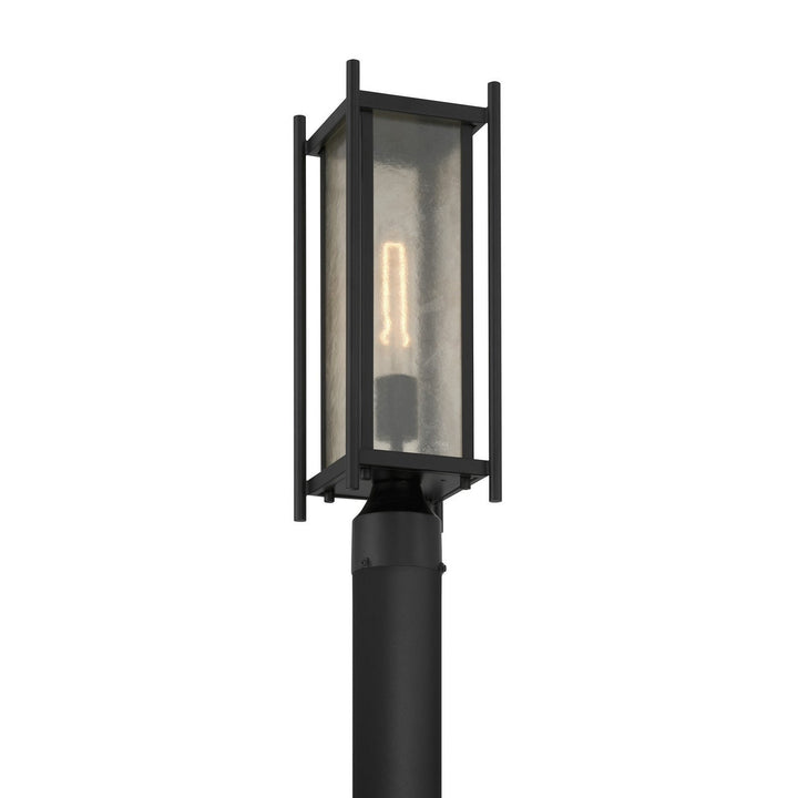 Savoy House - 5-3807-BK - One Light Outdoor Post Lantern - Jacobs - Matte Black