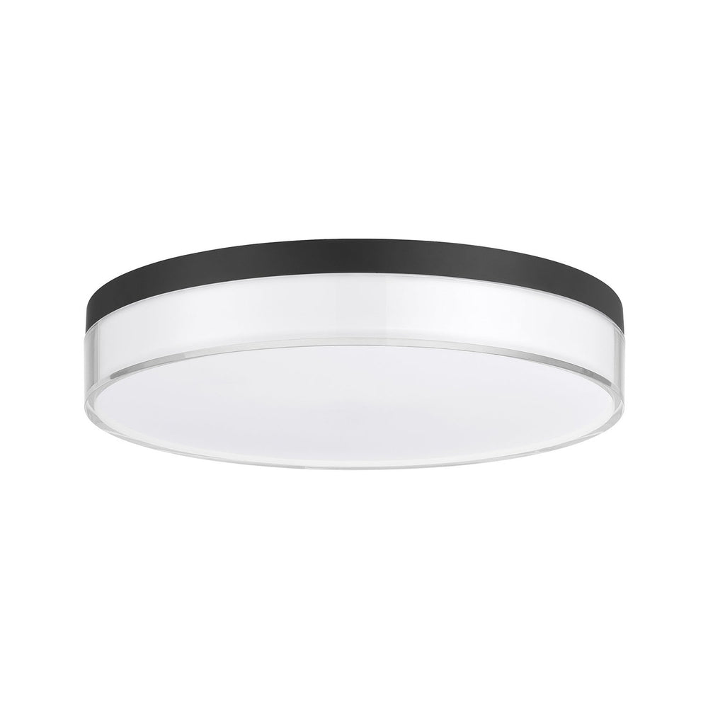 LED Flush Mount in Matte Black Savoy House