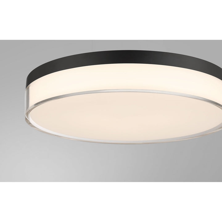 LED Flush Mount in Matte Black Savoy House