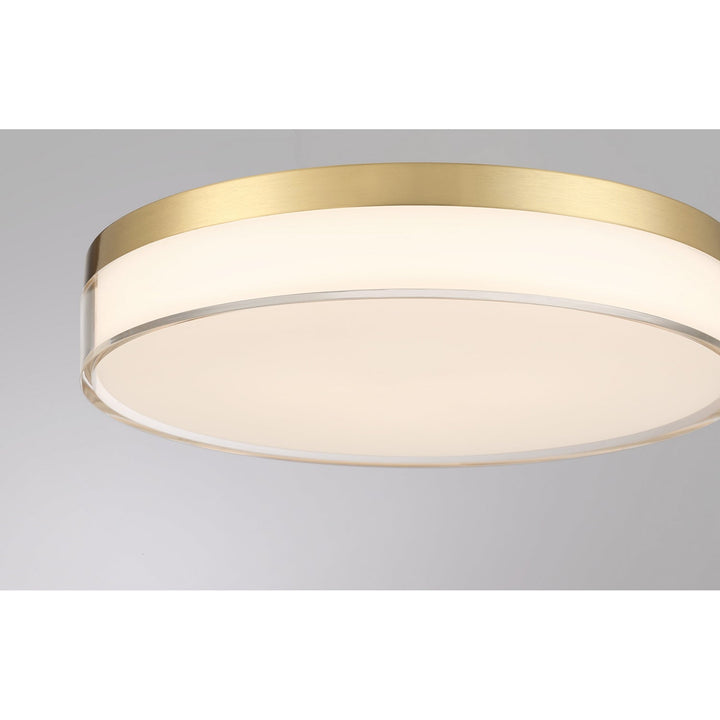LED Flush Mount in Brass Savoy House
