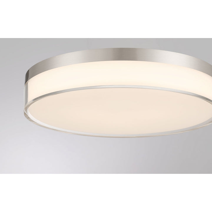 LED Flush Mount in Satin Nickel Savoy House