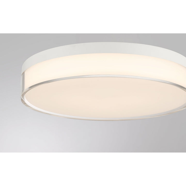 LED Flush Mount in White Savoy House