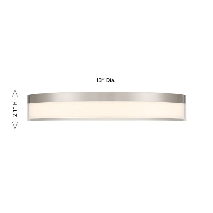 LED Flush Mount in Satin Nickel Savoy House