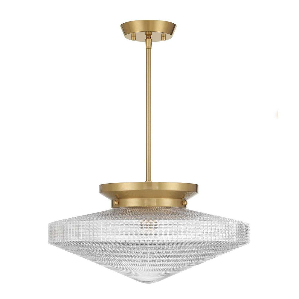 Savoy House - 6-4464-1-322 - One Light Convertible - Norwich - Warm Brass