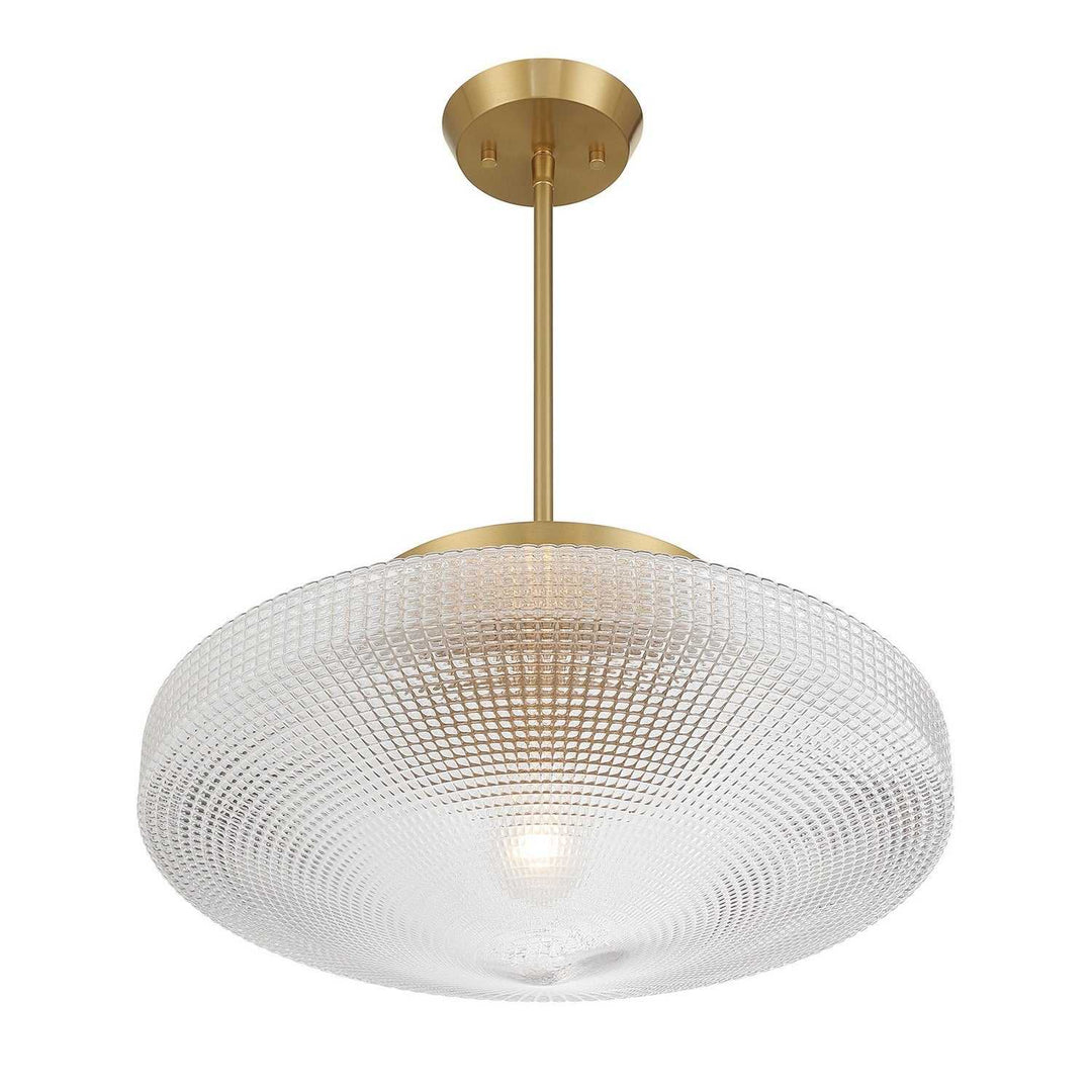 Savoy House - 6-4464-1-322 - One Light Convertible - Norwich - Warm Brass