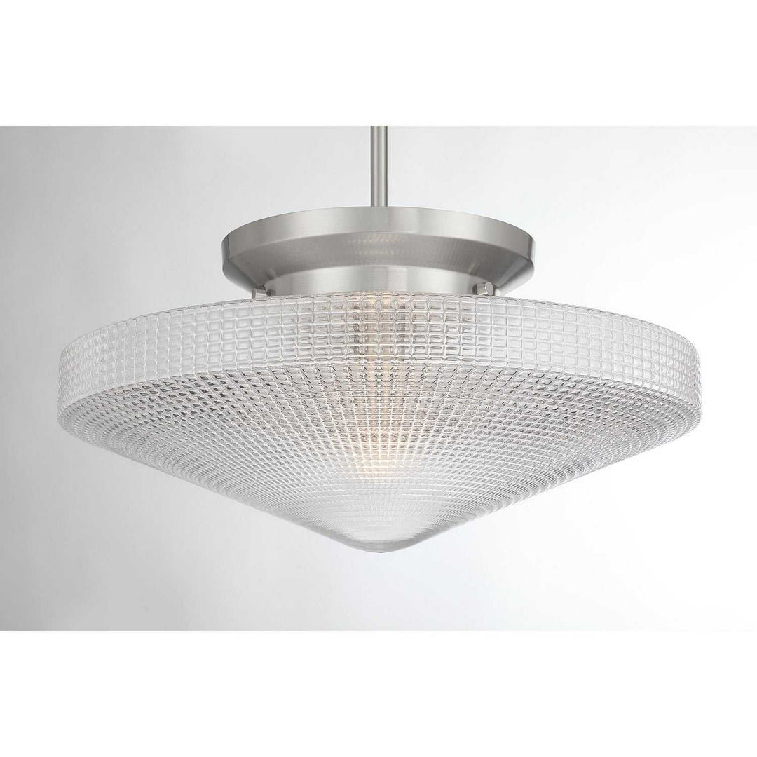 Savoy House - 6-4464-1-SN - One Light Convertible - Norwich - Satin Nickel