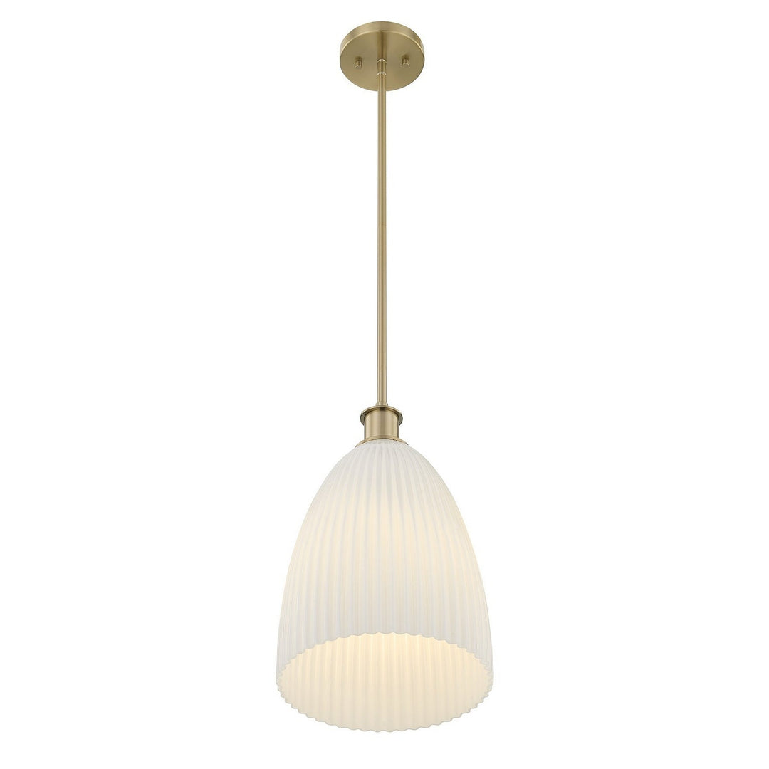 Savoy House - 7-1244-1-127 - One Light Pendant - Baldwin - Noble Brass