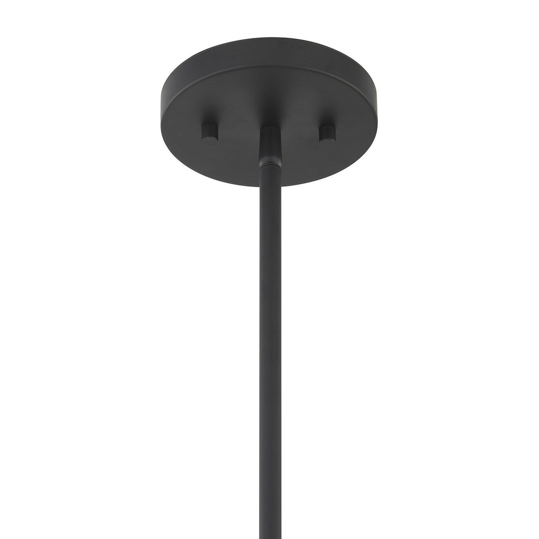 Savoy House - 7-1244-1-89 - One Light Pendant - Baldwin - Matte Black