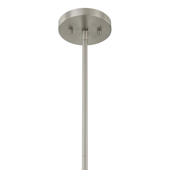 Savoy House - 7-1244-1-SN - One Light Pendant - Baldwin - Satin Nickel