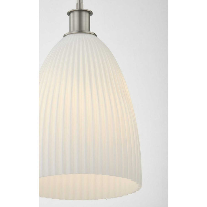 Savoy House - 7-1244-1-SN - One Light Pendant - Baldwin - Satin Nickel