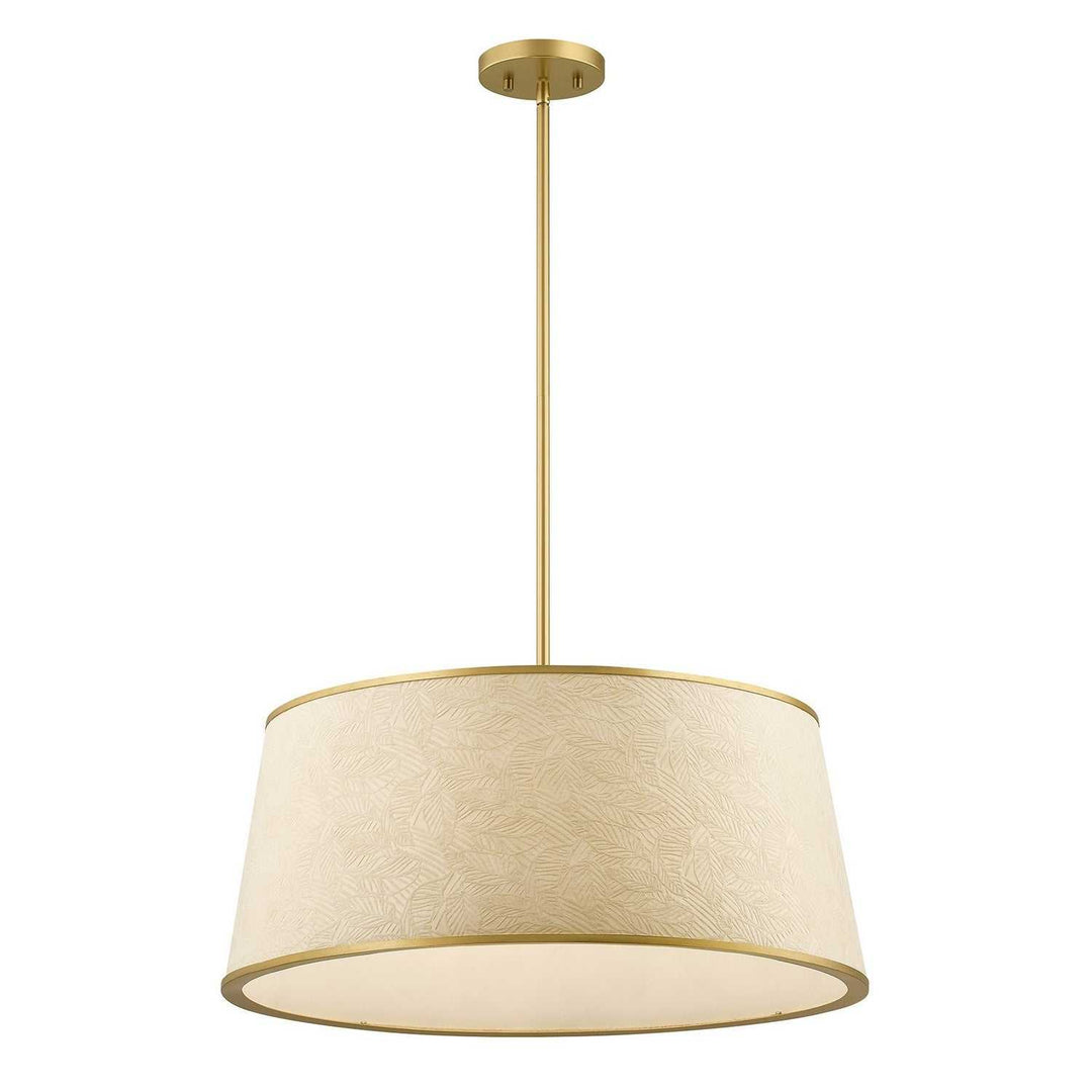 Savoy House - 7-2044-6-328 - Six Light Pendant - Sombra - Spun Gold