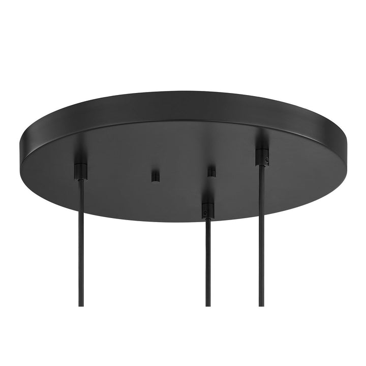 Savoy House - 7-2805-3-89 - Three Light Pendant - Pharr - Matte Black