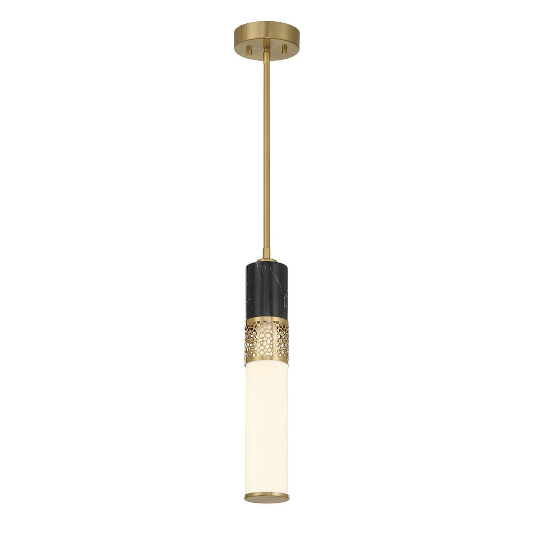 Savoy House - 7-2916-1-322 - LED Pendant - Farrell - Warm Brass