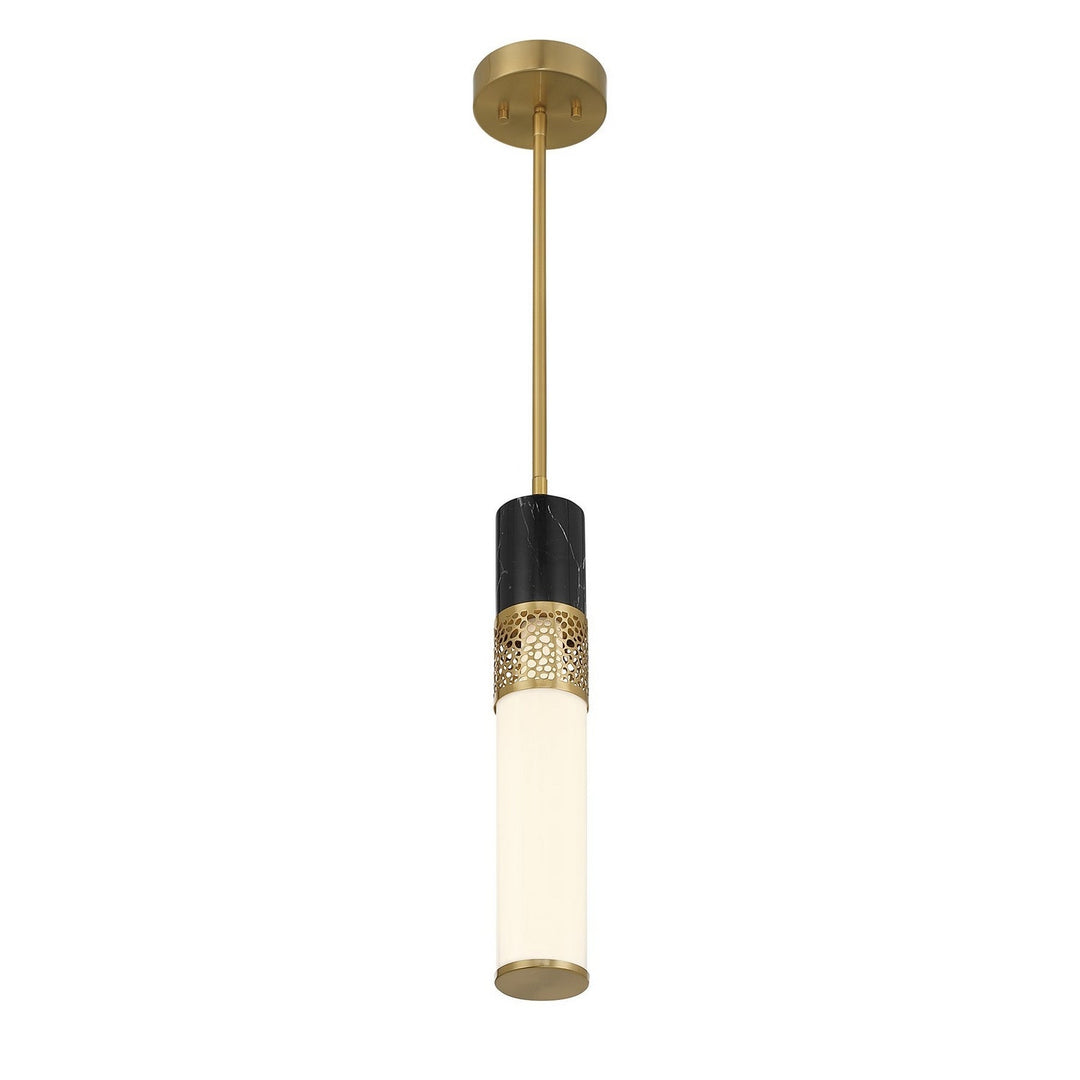 Savoy House - 7-2916-1-322 - LED Pendant - Farrell - Warm Brass