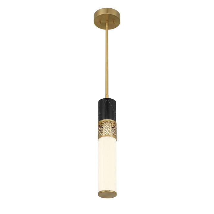 Savoy House - 7-2916-1-322 - LED Pendant - Farrell - Warm Brass