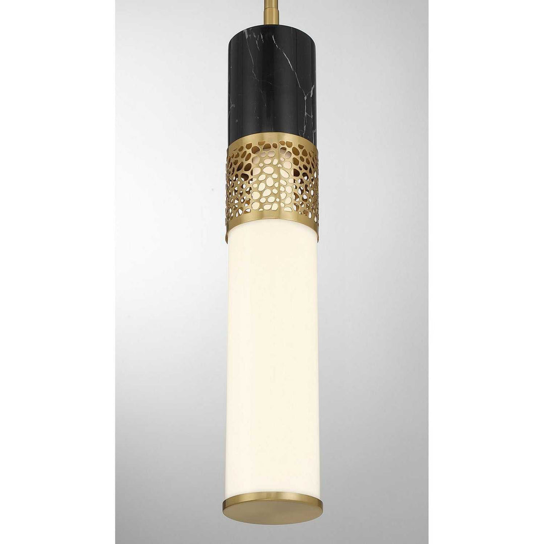 Savoy House - 7-2916-1-322 - LED Pendant - Farrell - Warm Brass