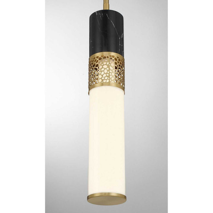 Savoy House - 7-2916-1-322 - LED Pendant - Farrell - Warm Brass