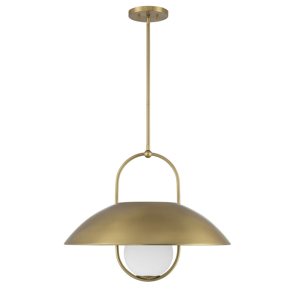 Savoy House - 7-3070-1-322 - One Light Pendant - Lehigh - Warm Brass