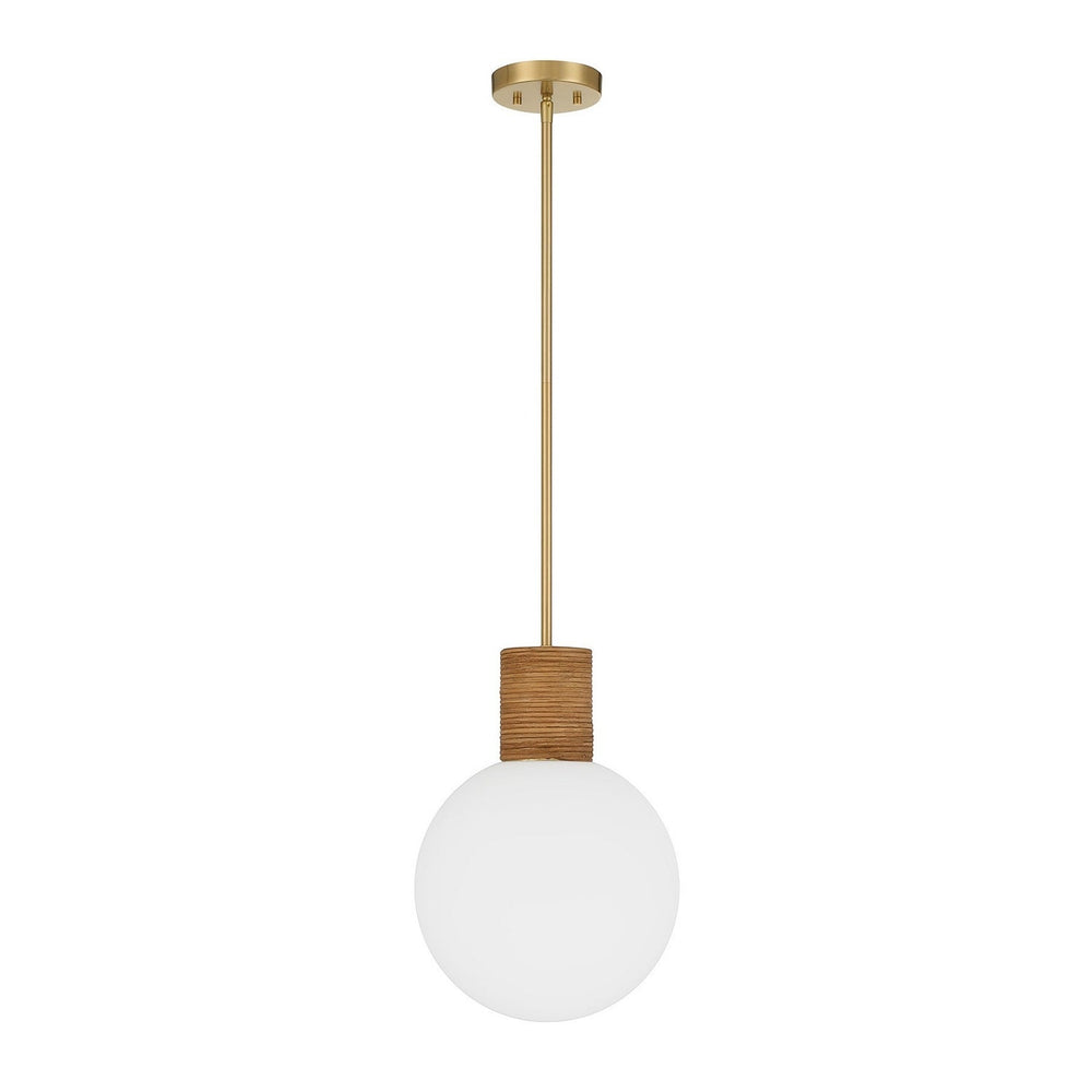 Savoy House - 7-4082-1-322 - One Light Pendant - Jarrell - Warm Brass