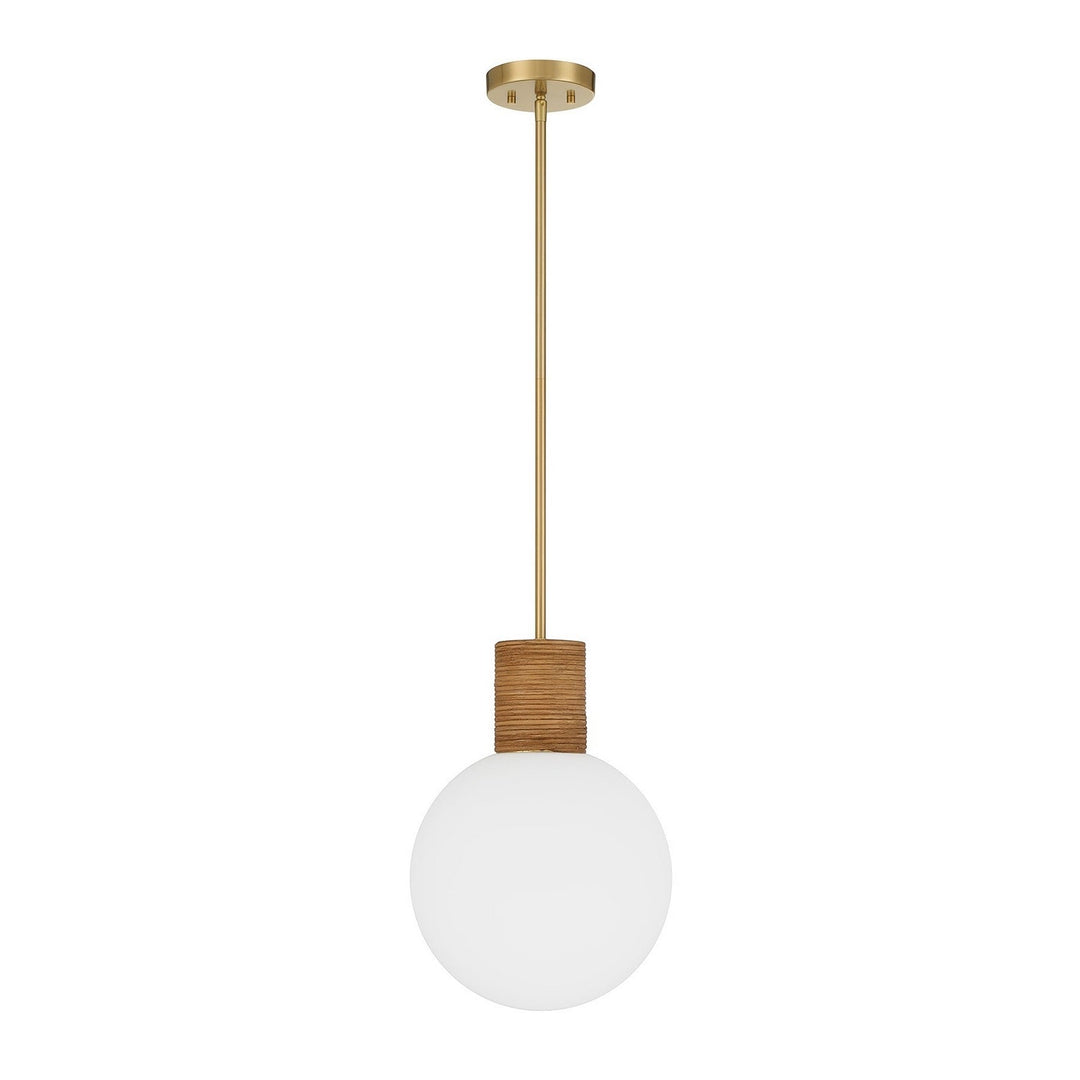 Savoy House - 7-4082-1-322 - One Light Pendant - Jarrell - Warm Brass